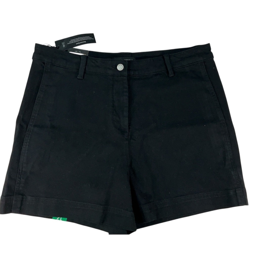 Banana Republic Everyday Short Women's Size 12 Black NWT 4 Inch Inseam Chino